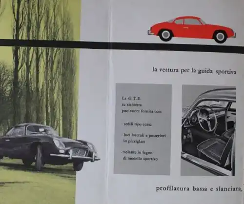 Lancia Appia Zagato 1961 Automobilprospekt