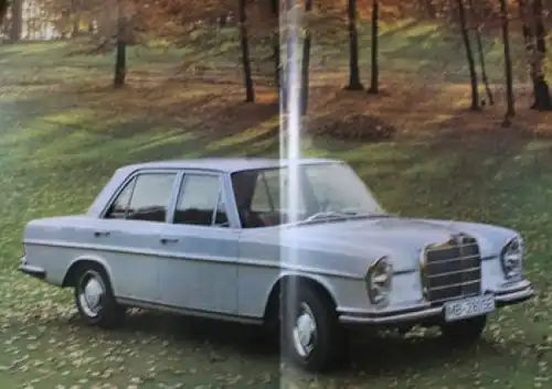 Mercedes-Benz 280 S-SE 1968 Automobilprospekt