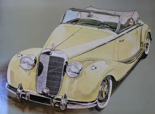 Mercedes-Benz 170 S Cabriolet 1950 Automobilprospekt