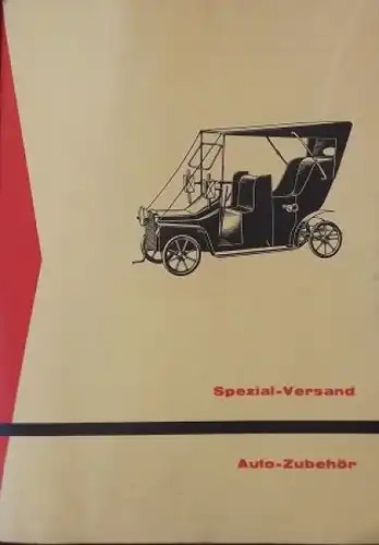 Volkswagen Auto-Zubehör Katalog Georg von Opel 1956
