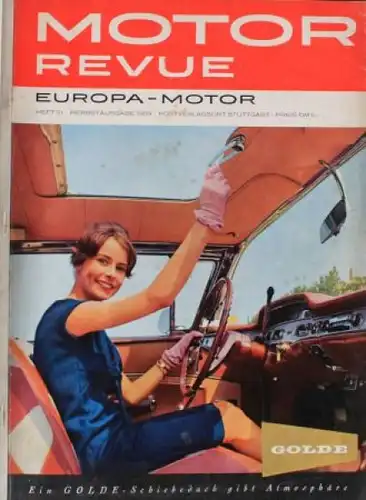 &quot;Motor Revue&quot; Motor-Zeitschrift 1959
