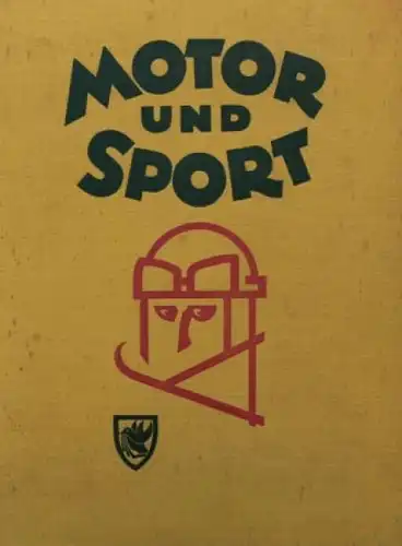 &quot;Motor & Sport&quot; Motor-Zeitschrift Pössneck 1940 gebundener Halbjahrgang