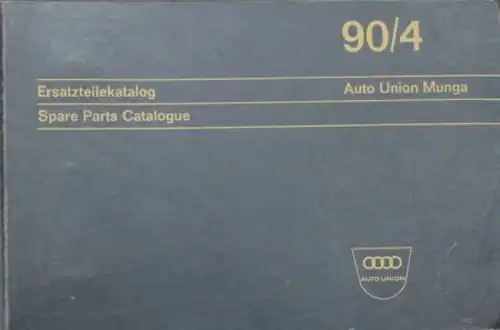 Auto-Union Munga 1967 Ersatzteil-Katalog in Originalordner