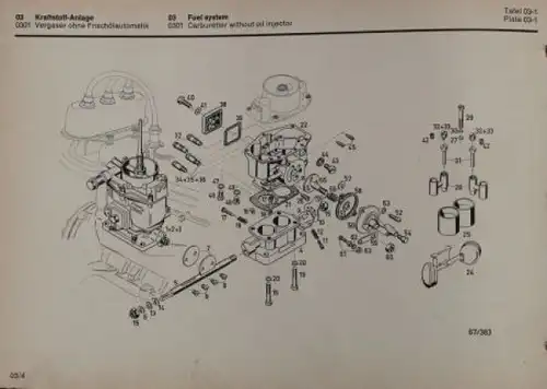 Auto-Union Munga 1967 Ersatzteil-Katalog in Originalordner