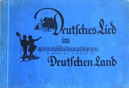 Reiners Zigaretten &quot;Deutsches Lied&quot; Sammelbilder-Album 1933