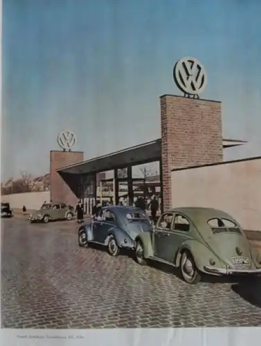 &quot;Krafthand&quot; Volkswagen Fleischhauer 1954 VW-Zeitschrift