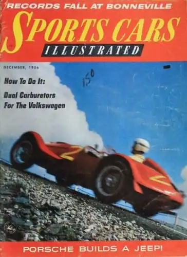 &quot;Sports Cars illustrated&quot; Motorsport-Zeitschrift 1956