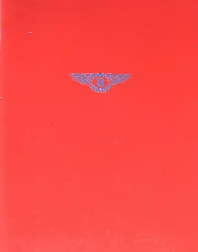 Bentley Mulsanne Modellprogramm 1980 Automobilprospekt (7137)