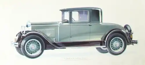 Packard Eight Standard 626 Modellprogramm 1928 Automobilprospekt (7200)