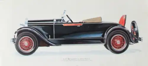 Packard Eight Standard 626 Modellprogramm 1928 Automobilprospekt (7200)