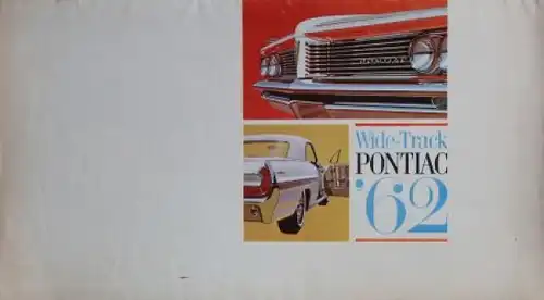 Pontiac Modellprogramm 1962 Automobilprospekt (7261)