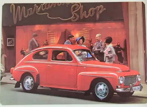 Volvo 544 Modellprogramm 1964 Automobilprospekt (7351)