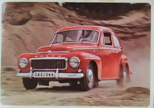 Volvo 544 Modellprogramm 1964 Automobilprospekt (7351)