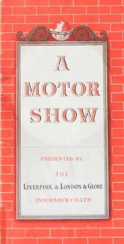"London Motorshow" 1948 Automobil-Ausstellungskatalog London (7372)