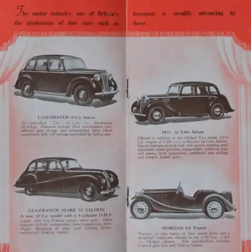 "London Motorshow" 1948 Automobil-Ausstellungskatalog London (7372)