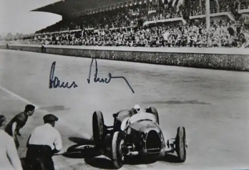 Hans Stuck Rennfahrer 1936 Original-Autogramm (7385)