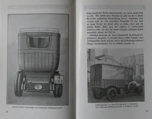 Reifen-Zubehörkatalog "Bereifung schwerer Automobile" 1914 (7392)