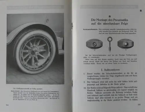 Reifen-Zubehörkatalog "Bereifung schwerer Automobile" 1914 (7392)