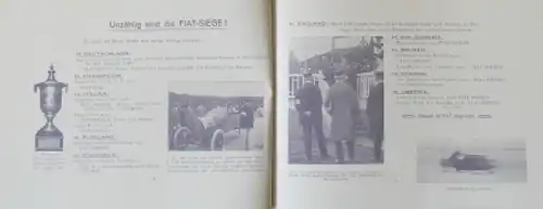 Fiat Modellprogramm 1911 Prunkkatalog (7411)