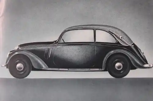 NSU Fiat 1500 Modellprogramm 1936 Automobilprospekt (7436)