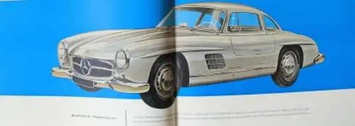 Mercedes-Benz 300 SL Modellprogramm 1956 Automobilprospekt (7643)