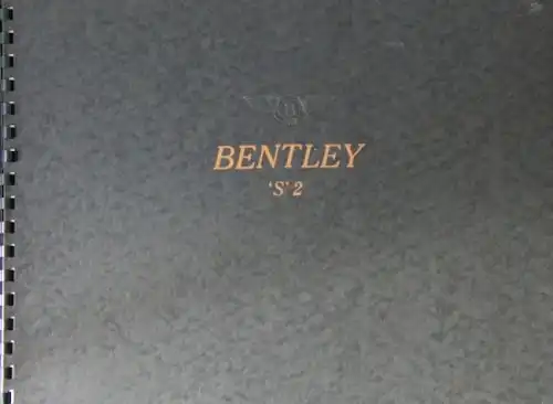 Bentley S 2 Modellprogramm 1959 Automobilprospekt (7692)