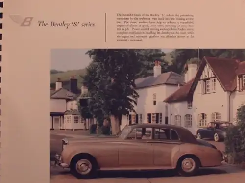 Bentley S 2 Modellprogramm 1959 Automobilprospekt (7692)