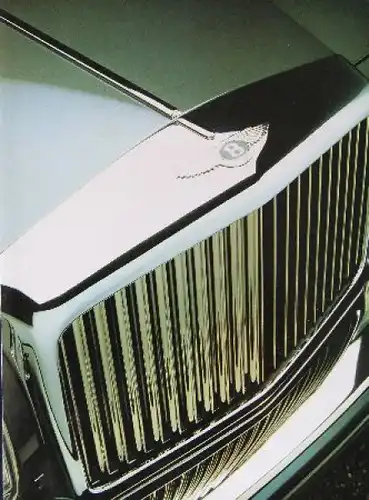 Bentley Mulsanne Modellprogramm 1982 Automobilprospekt (7697)