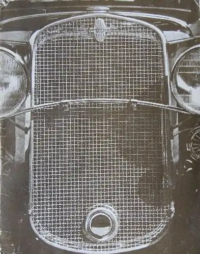 Chevrolet Modellprogramm 1931 Automobilprospekt (7727)