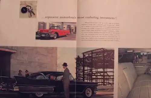 Cadillac Mailer 1958 Automobilprospekt (7745)