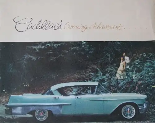 Cadillac Mailer 1957 Automobilprospekt (7747)