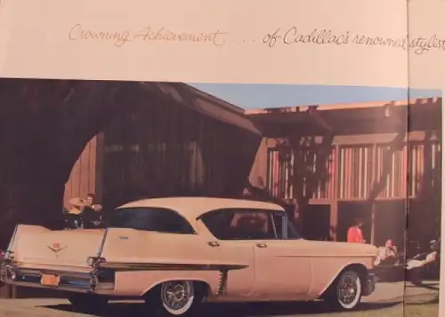 Cadillac Mailer 1957 Automobilprospekt (7747)