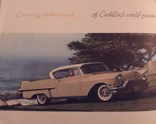 Cadillac Mailer 1957 Automobilprospekt (7747)