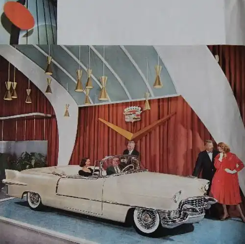 Cadillac Mailer 1955 Automobilprospekt (7749)