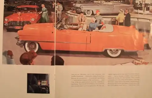 Cadillac Mailer 1955 Automobilprospekt (7749)