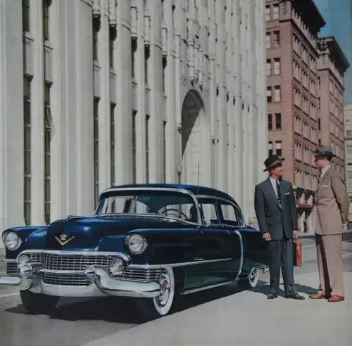 Cadillac Mailer 1954 Automobilprospekt (7751)