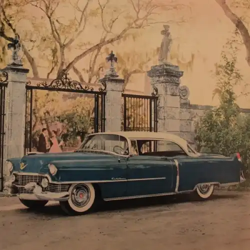 Cadillac Mailer 1954 Automobilprospekt (7751)