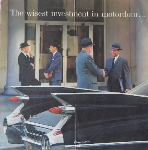 Cadillac Mailer 1959 Automobilprospekt (7754)