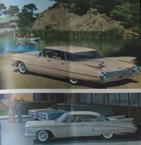 Cadillac Mailer 1959 Automobilprospekt (7754)