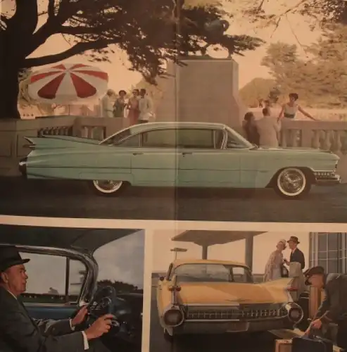 Cadillac Mailer 1959 Automobilprospekt (7754)