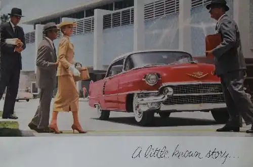 Cadillac Mailer 1956 Automobilprospekt (7772)