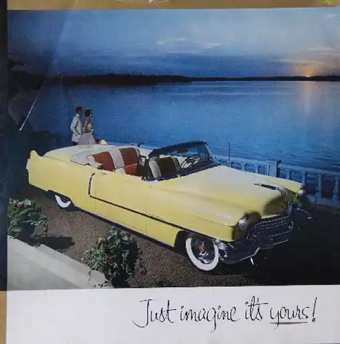 Cadillac Mailer 1955 Automobilprospekt (7779)