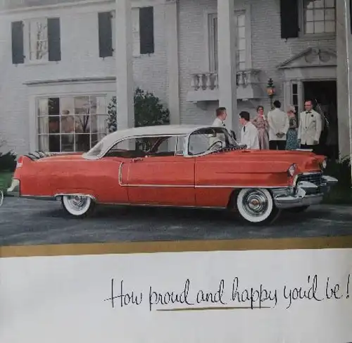 Cadillac Mailer 1955 Automobilprospekt (7779)