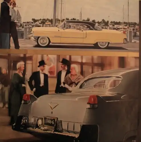 Cadillac Mailer 1955 Automobilprospekt (7779)