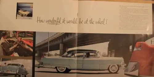 Cadillac Mailer 1955 Automobilprospekt (7779)