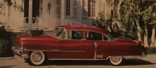 Cadillac Mailer 1954 Automobilprospekt (7789)