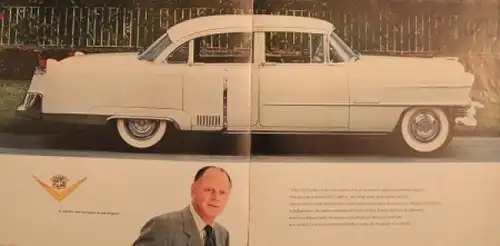 Cadillac Mailer 1954 Automobilprospekt (7789)