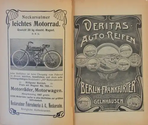 Küster "Das Automobil und seine Behandlung" Fahrzeugtechnik 1907 (0156)