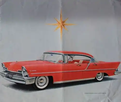 Lincoln Modellprogramm 1957 Automobilprospekt (7913)