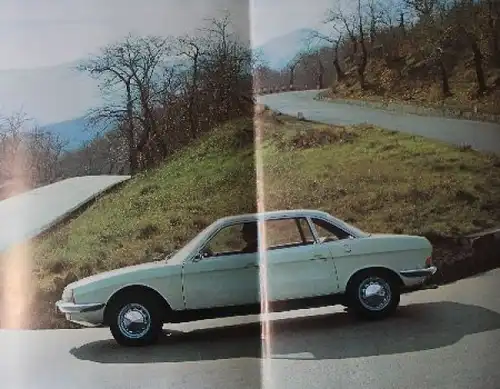 NSU RO 80 Modellprogramm 1967 Automobilprospekt (7949)